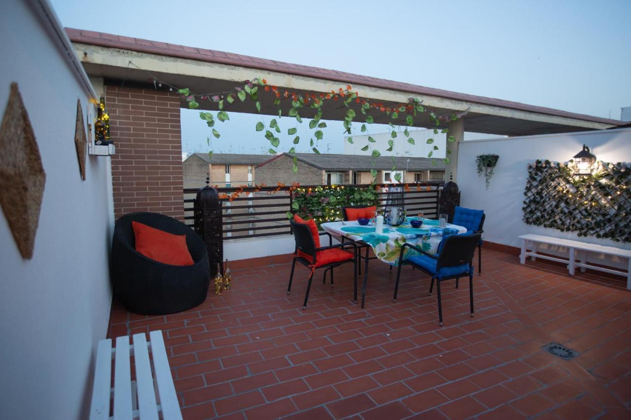 Piso Con Solarium Calahorra Con Solera Parking Privado Gratis Cordoba Exterior photo